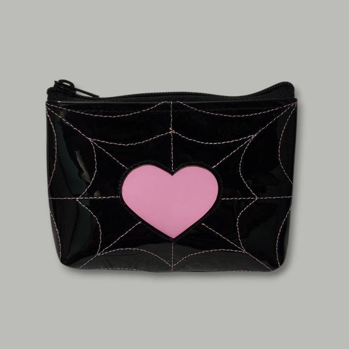 Monedero Telaraña Corazon